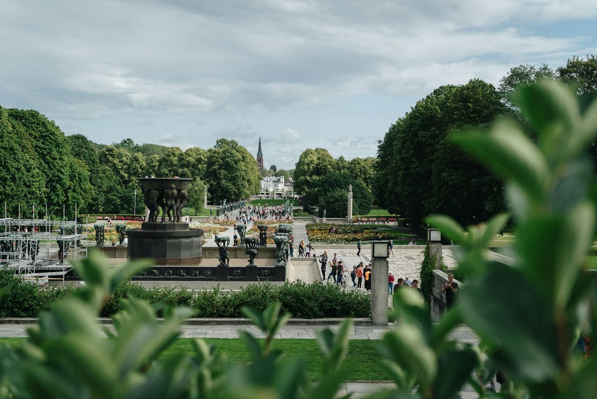 Skulpturer i Vigelandsparken i Frognerparken i Oslo