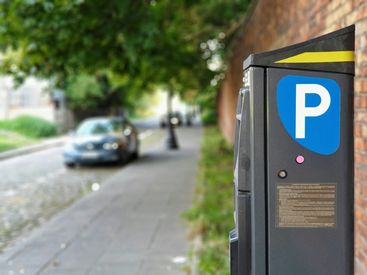 Parkeringsautomat for betaling av parkering