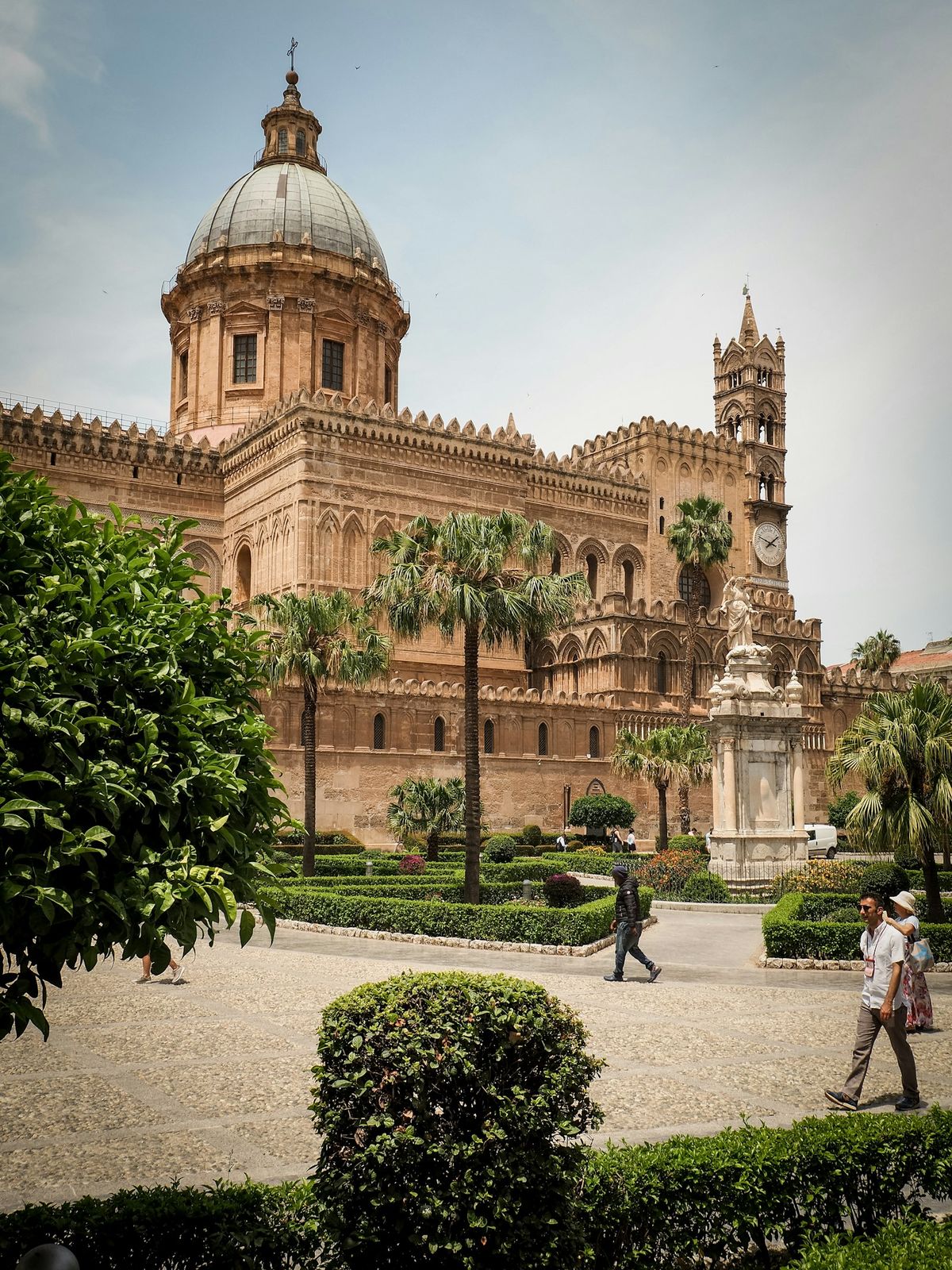 Katedralen i Palermo på Sicilia