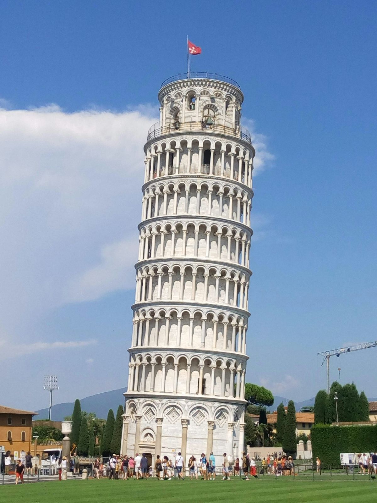 Det skjeve tårnet i Pisa